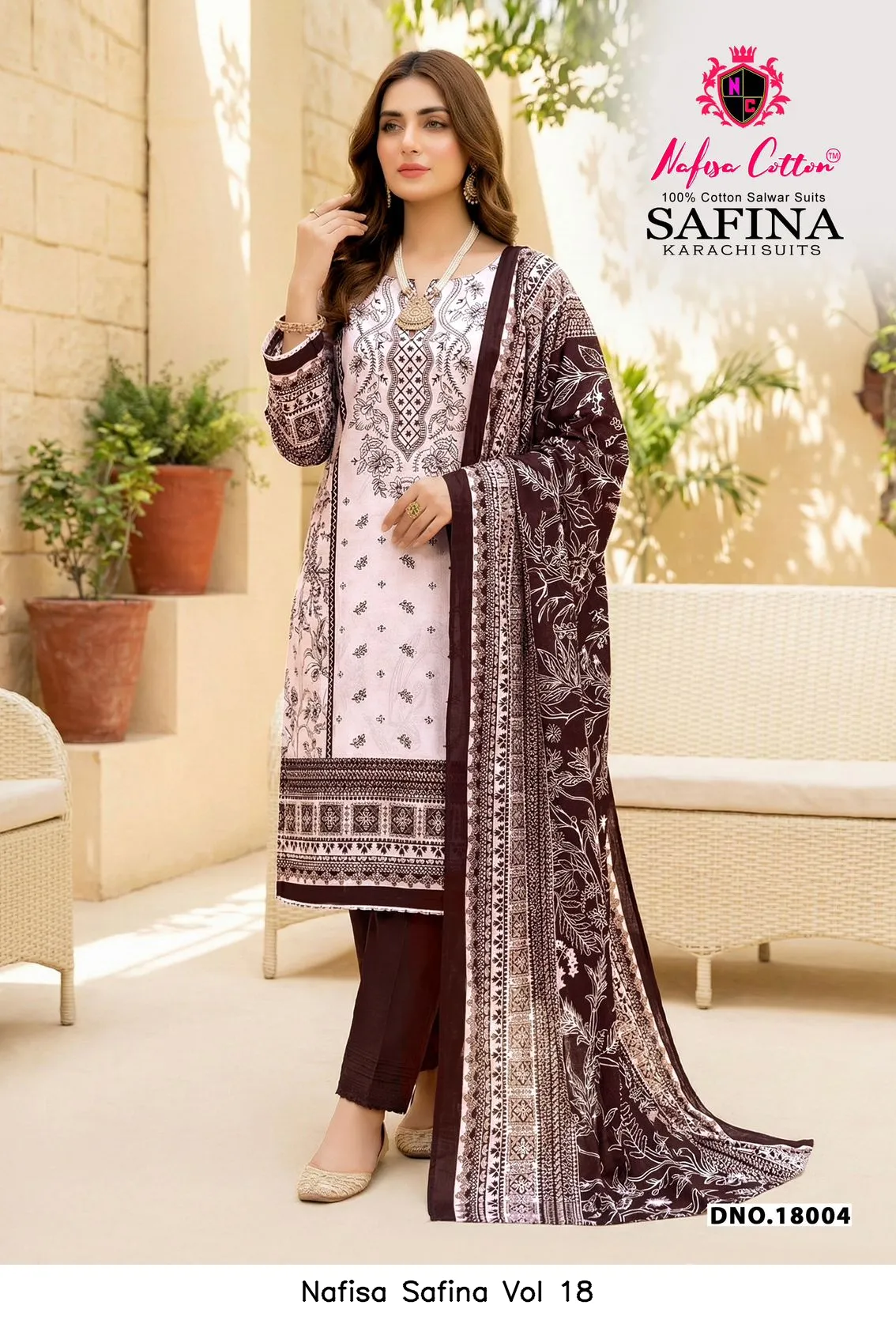 Nafisa Safina Vol 18 — Wholesale Dress Material, Nafisa  wholesale from Surat — view 11