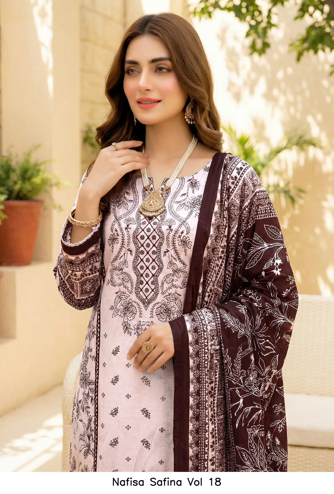 Nafisa Safina Vol 18 — Wholesale Dress Material, Nafisa  wholesale from Surat — view 5