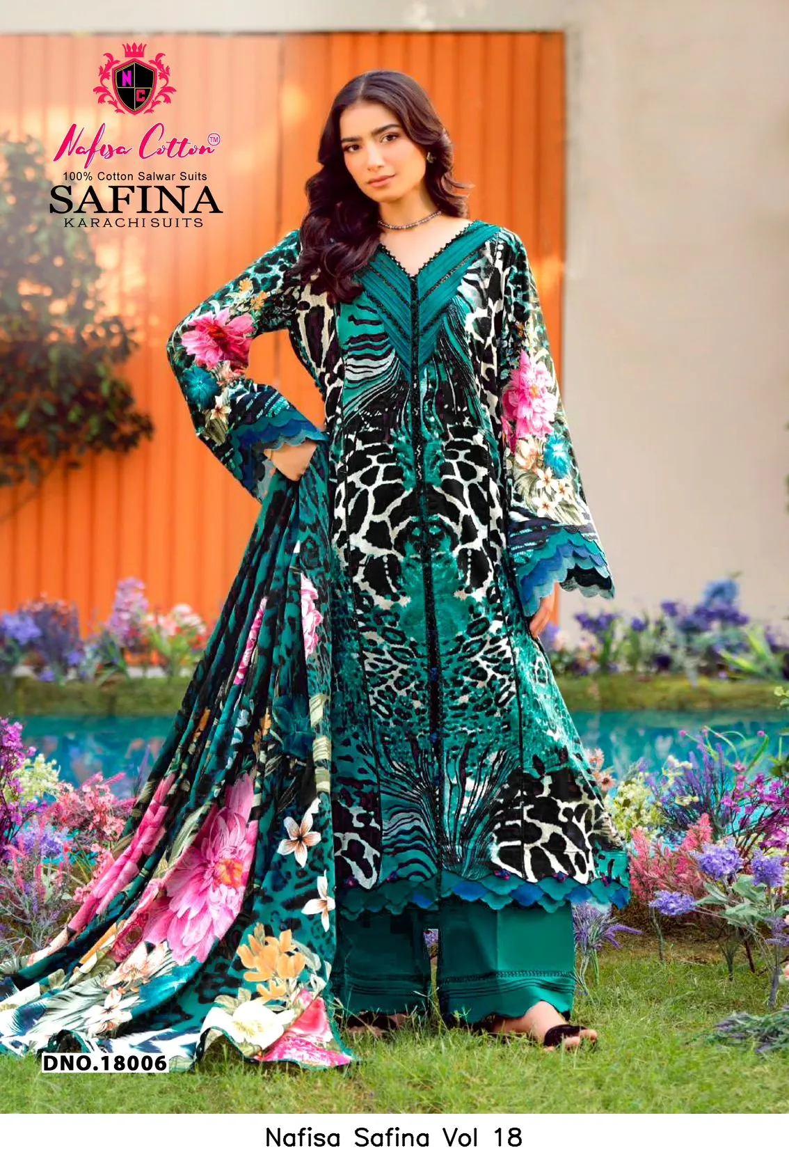 Nafisa Safina Vol 18 — Wholesale Dress Material, Nafisa  wholesale from Surat — view 6