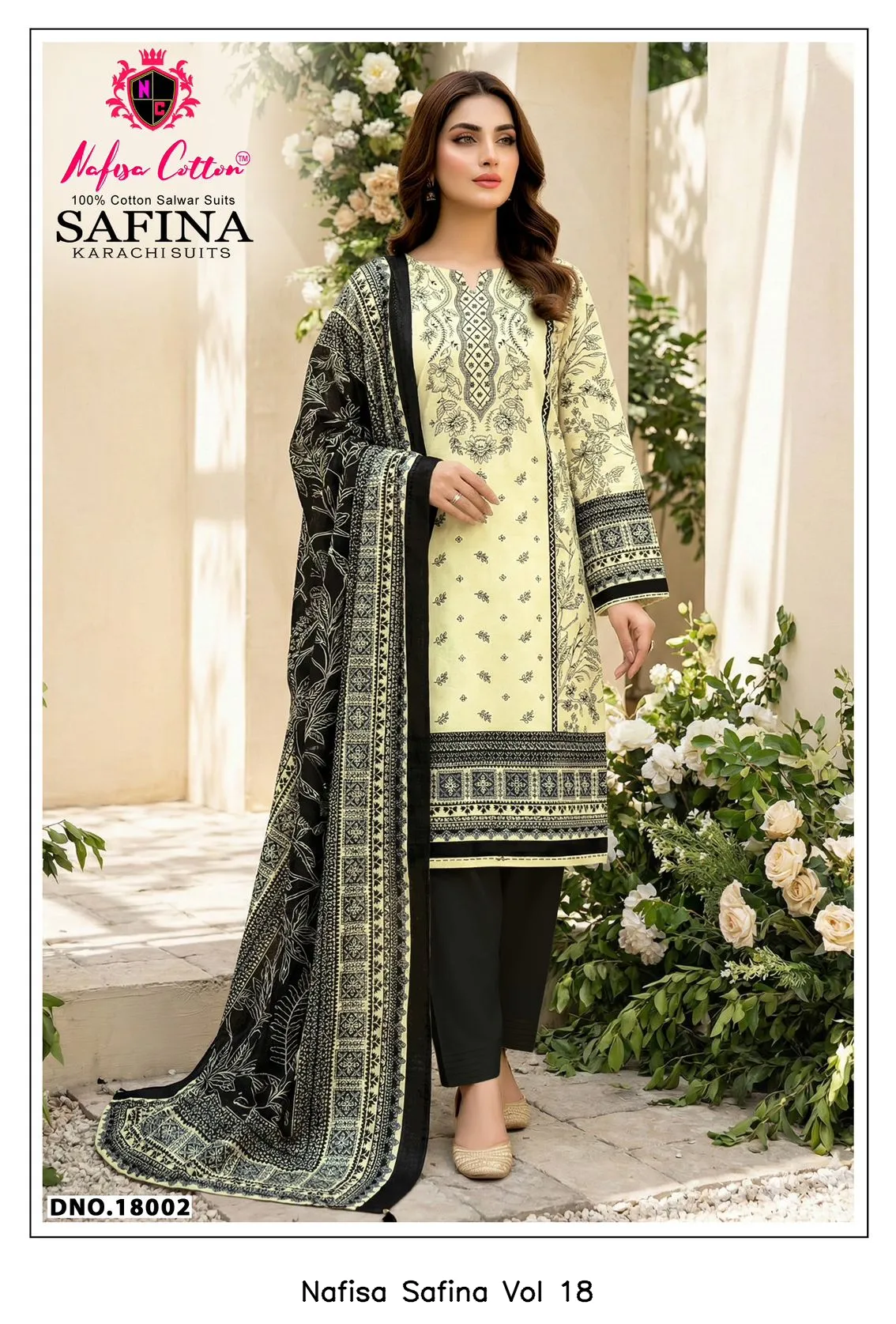 Nafisa Safina Vol 18 — Wholesale Dress Material, Nafisa  wholesale from Surat — view 8