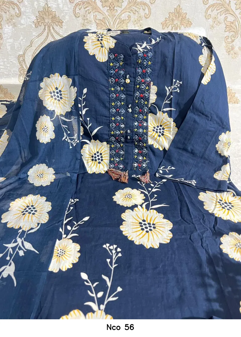 Nco 56 — Wholesale Kurti With Bottom Dupatta, Vardan Ethnic wholesale from Surat - Gallery Image 10
