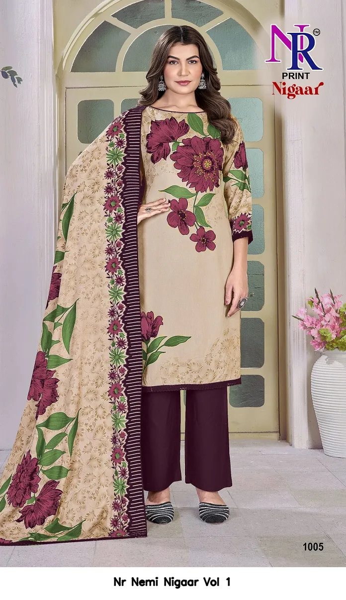 Nr Nemi Nigaar Vol 1 — Wholesale Dress Material, Nr wholesale from Surat — view 4