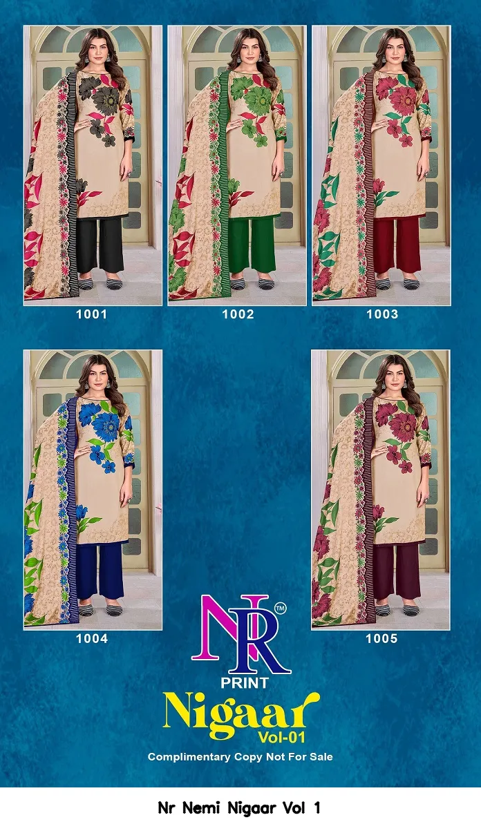 Nr Nemi Nigaar Vol 1 — Wholesale Dress Material, Nr wholesale from Surat — view 7