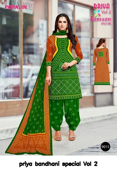 priya bandhani special Vol 2 — Wholesale Dress Material, priya wholesale from Surat — view 4