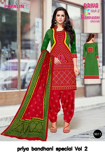 priya bandhani special Vol 2 — Wholesale Dress Material, priya wholesale from Surat — view 6
