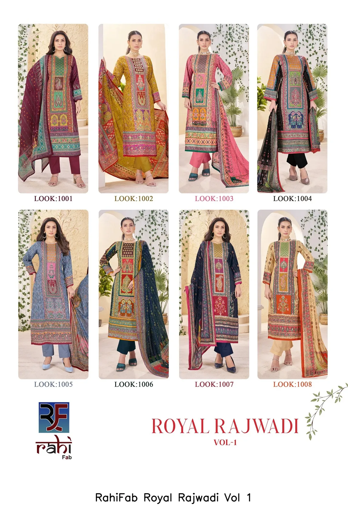 RahiFab Royal Rajwadi Vol 1 — Wholesale Dress Material, Rf Rahi Fab wholesale from Surat - Gallery Image 9