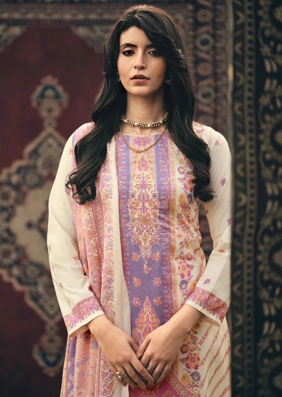 Sadhana Yass Milnaz Cotton Digital Print With Khatli Worked Salwar Suit