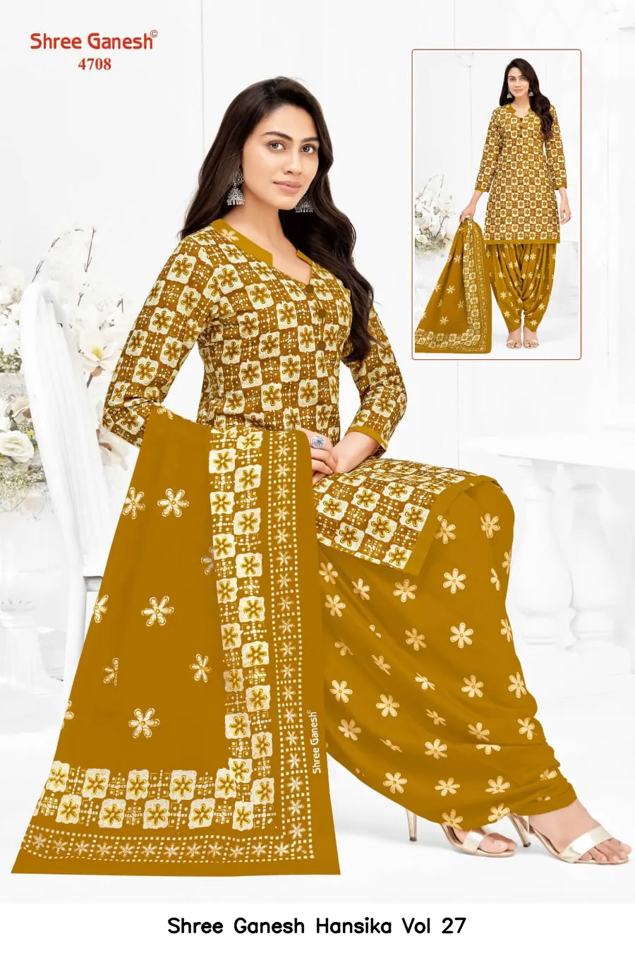 Shree Ganesh Hansika Vol 27 — Wholesale Dress Material, Shree wholesale from Surat — view 4