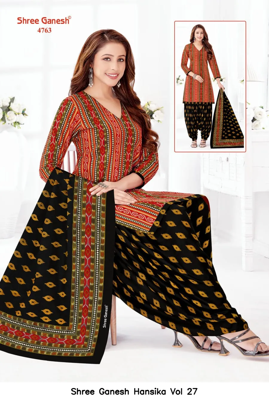 Shree Ganesh Hansika Vol 27 — Wholesale Dress Material, Shree wholesale from Surat — view 40