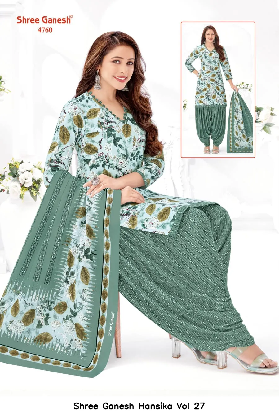 Shree Ganesh Hansika Vol 27 — Wholesale Dress Material, Shree wholesale from Surat — view 9