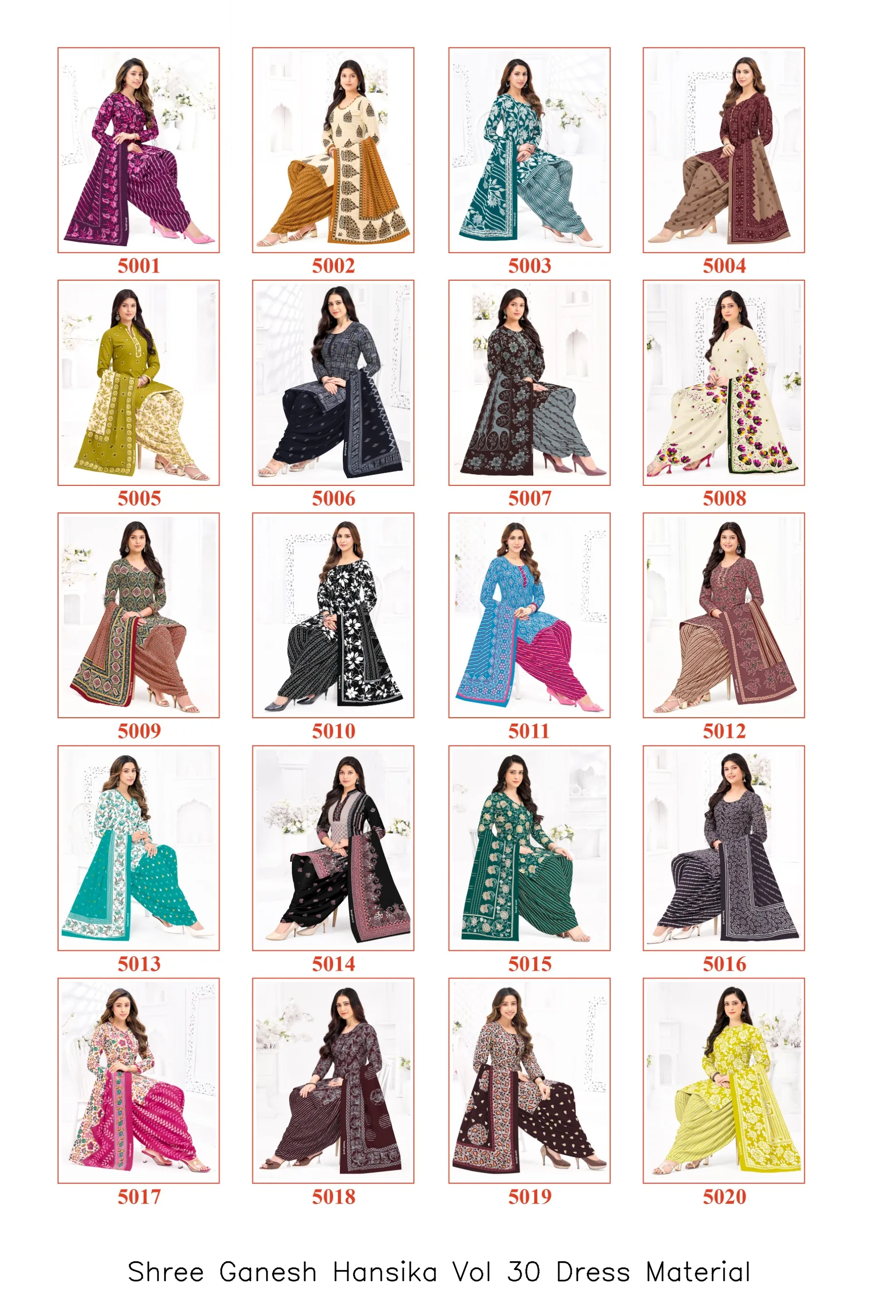 Shree Ganesh Hansika Vol 30 Dress Material — Wholesale Dress Material, Shree wholesale from Surat — view 16