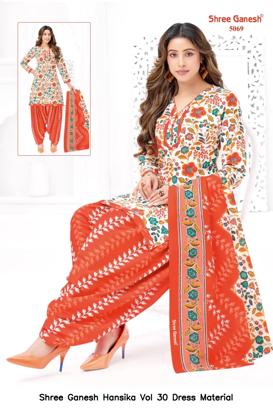Shree Ganesh Hansika Vol 30 Dress Material — Wholesale Dress Material, Shree wholesale from Surat — view 2