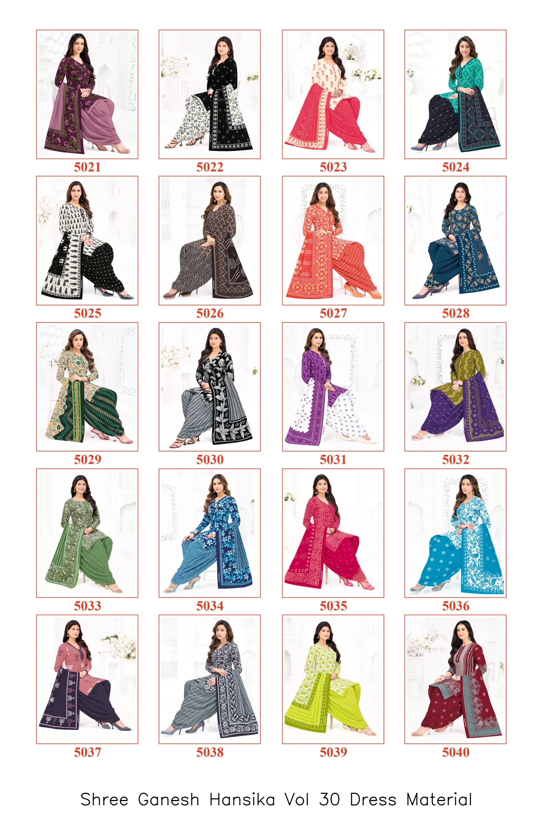 Shree Ganesh Hansika Vol 30 Dress Material — Wholesale Dress Material, Shree wholesale from Surat — view 50
