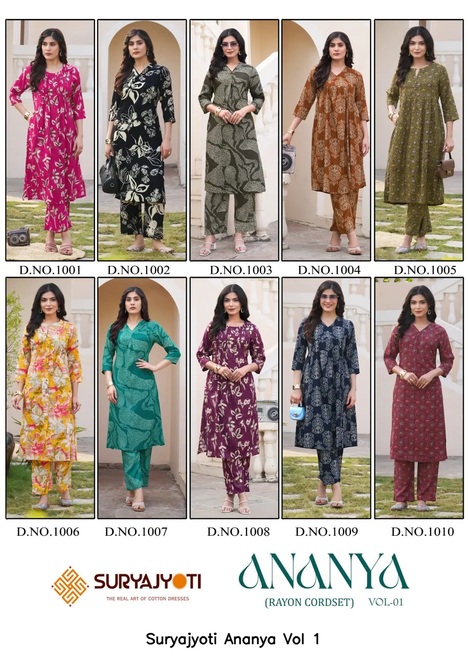 Suryajyoti Ananya Vol 1 — Co Ord Sets wholesale, Suryajyoti wholesale from Surat - Gallery Image 11