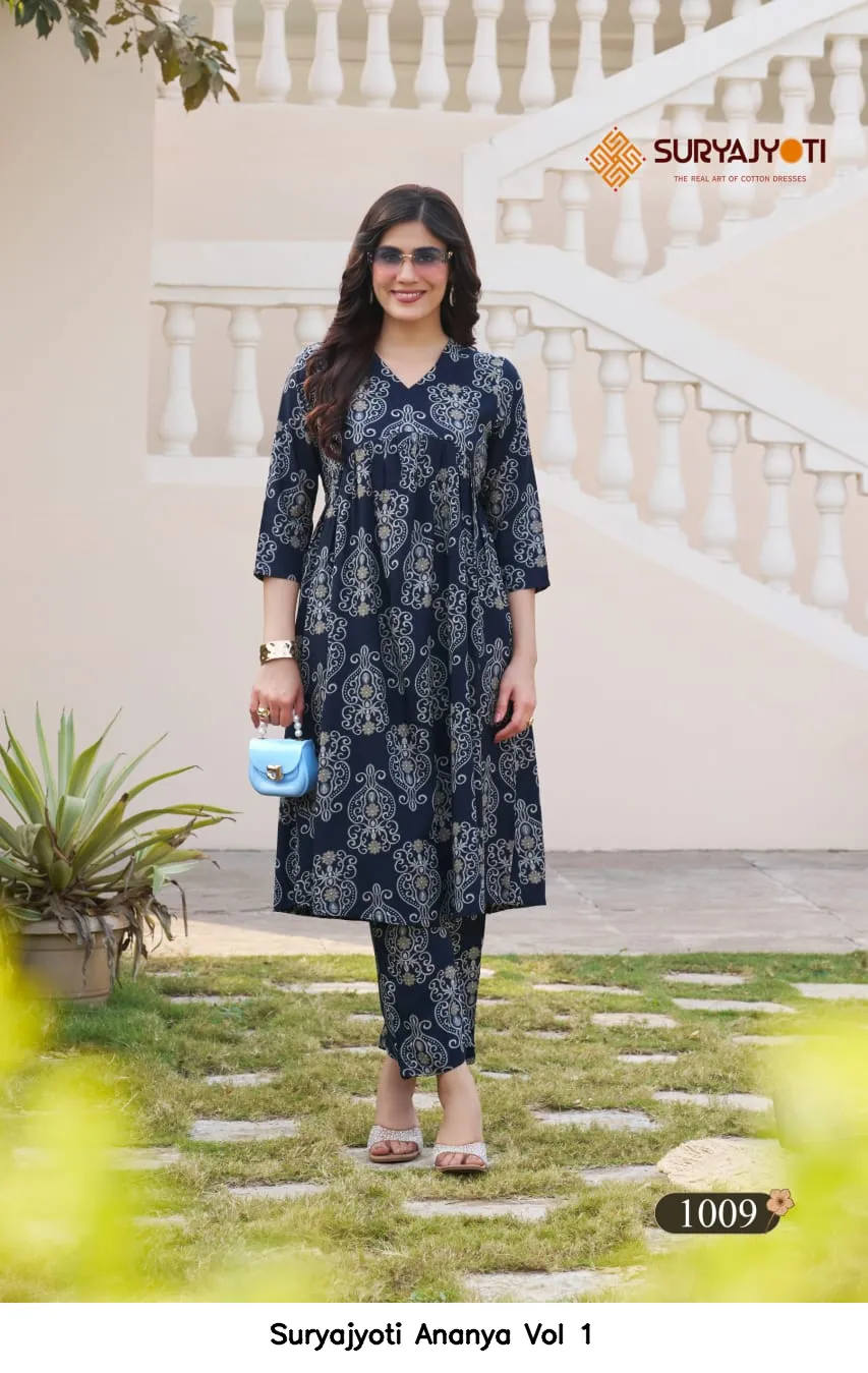 Suryajyoti Ananya Vol 1 — Co Ord Sets wholesale, Suryajyoti wholesale from Surat — view 13