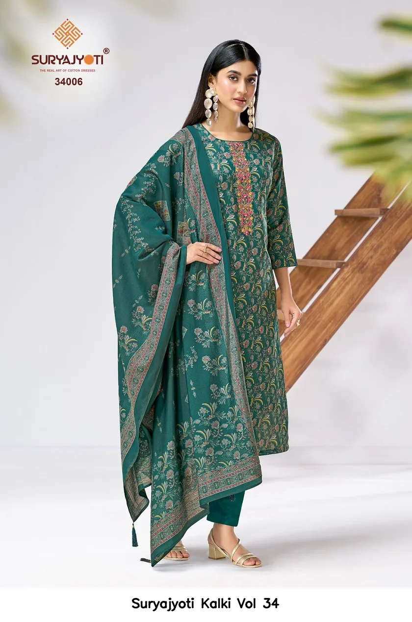 Suryajyoti Kalki Vol 34 — Wholesale Dress Material, Suryajyoti wholesale from Surat — view 11