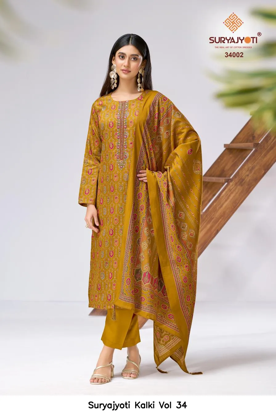 Suryajyoti Kalki Vol 34 — Wholesale Dress Material, Suryajyoti wholesale from Surat - Gallery Image 4