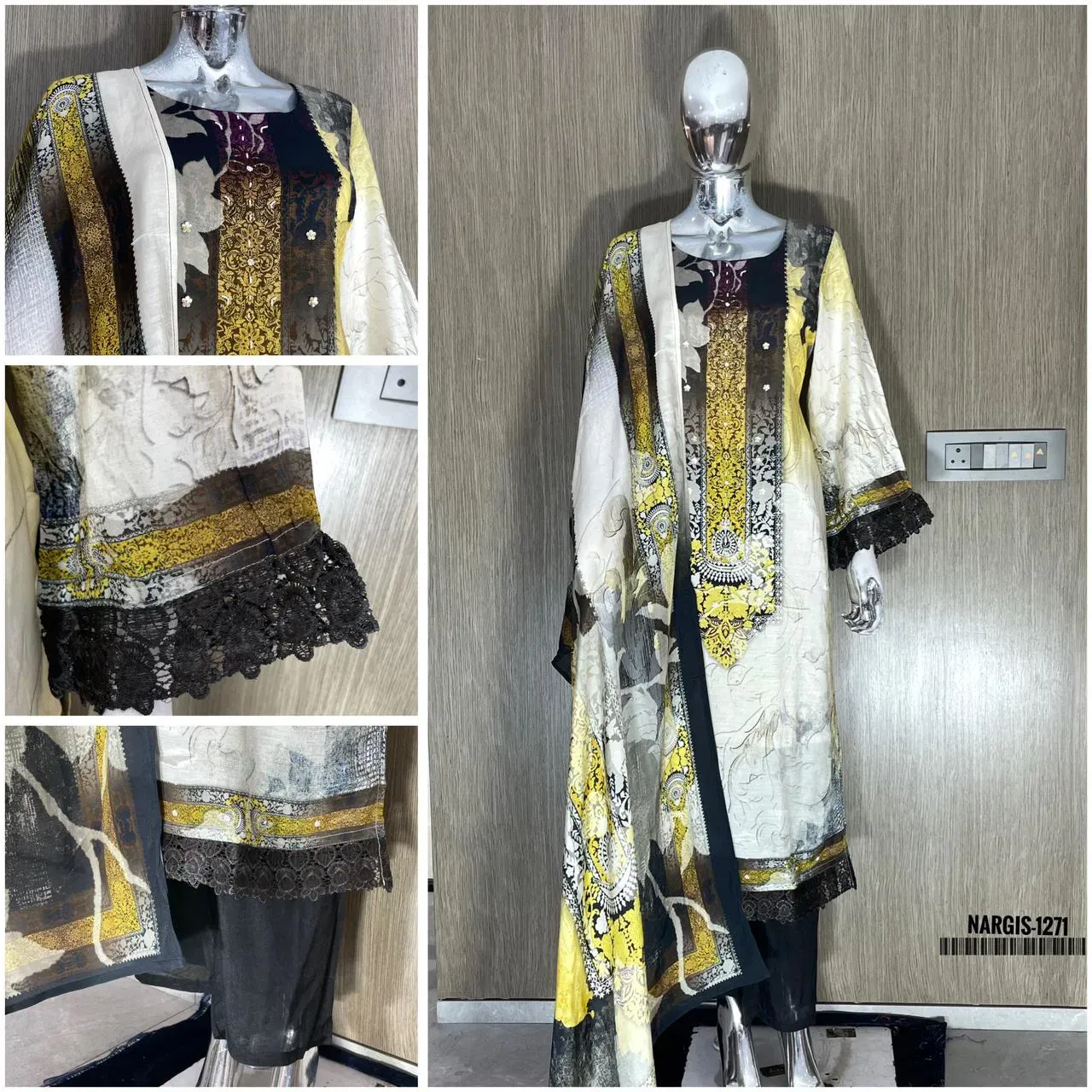 Swt Nargis Vol 22 — Wholesale Kurti With Bottom Dupatta, Vardan Ethnic wholesale from Surat — view 1