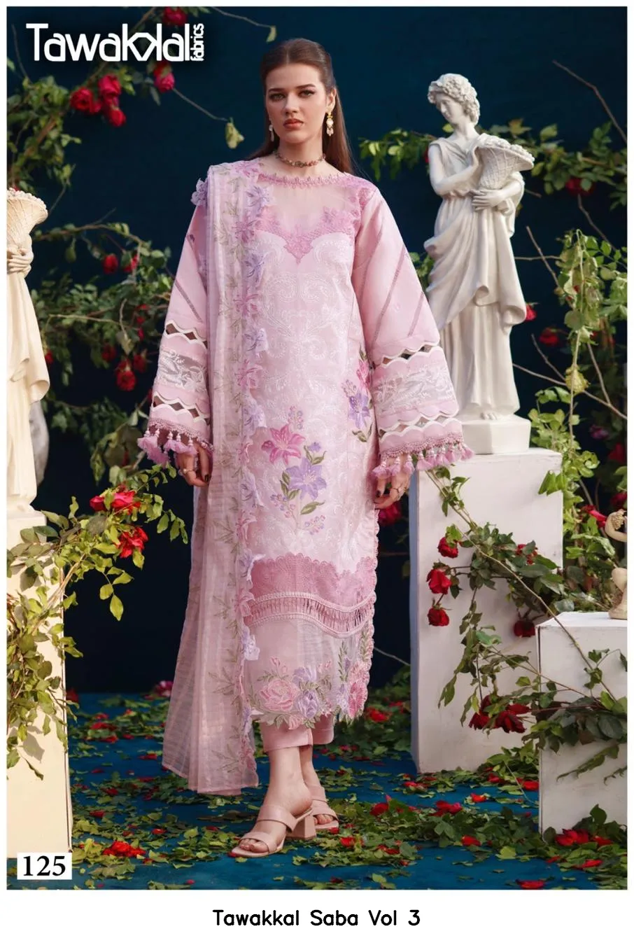 Tawakkal Saba Vol 3 — Wholesale Dress Material, Tawakkal wholesale from Surat — view 12
