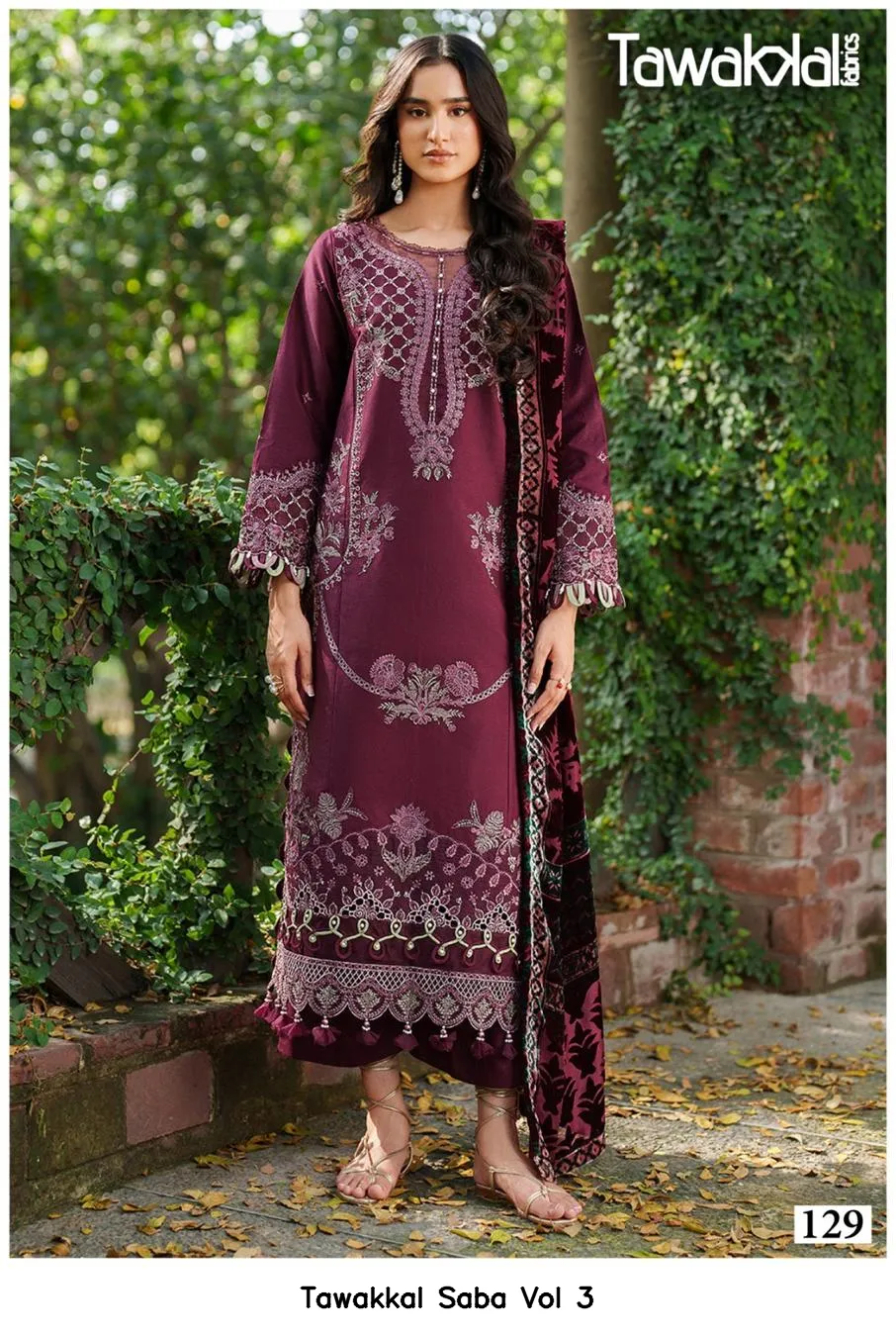 Tawakkal Saba Vol 3 — Wholesale Dress Material, Tawakkal wholesale from Surat — view 8