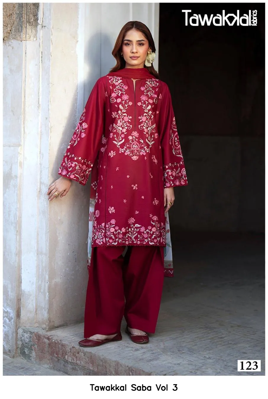 Tawakkal Saba Vol 3 — Wholesale Dress Material, Tawakkal wholesale from Surat — view 9