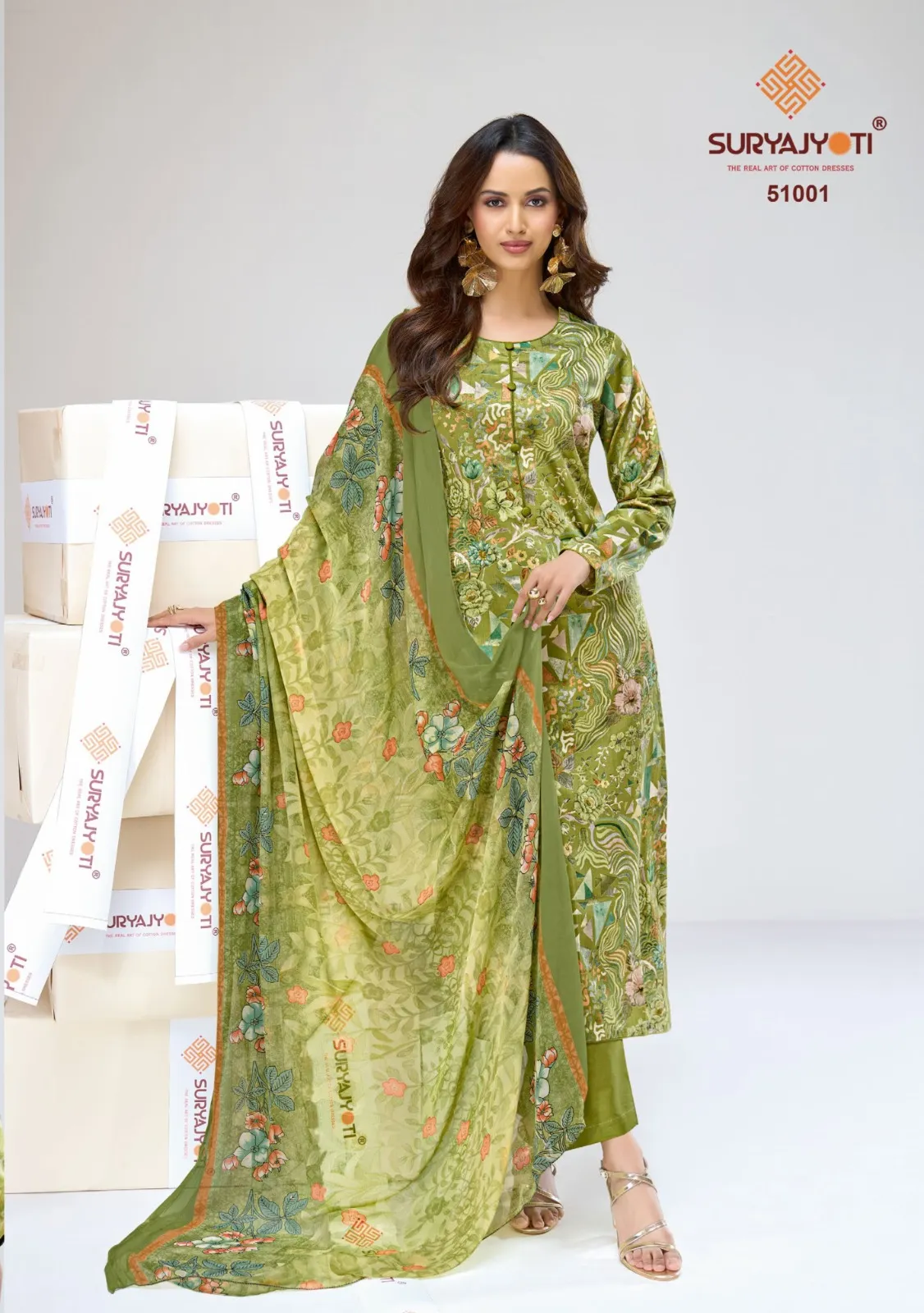 Wooglee Ehsaas Vol 2 Visocose Thread Worked Readymade Suit — Wholesale Dress Material, Wooglee wholesale from Surat — view 1
