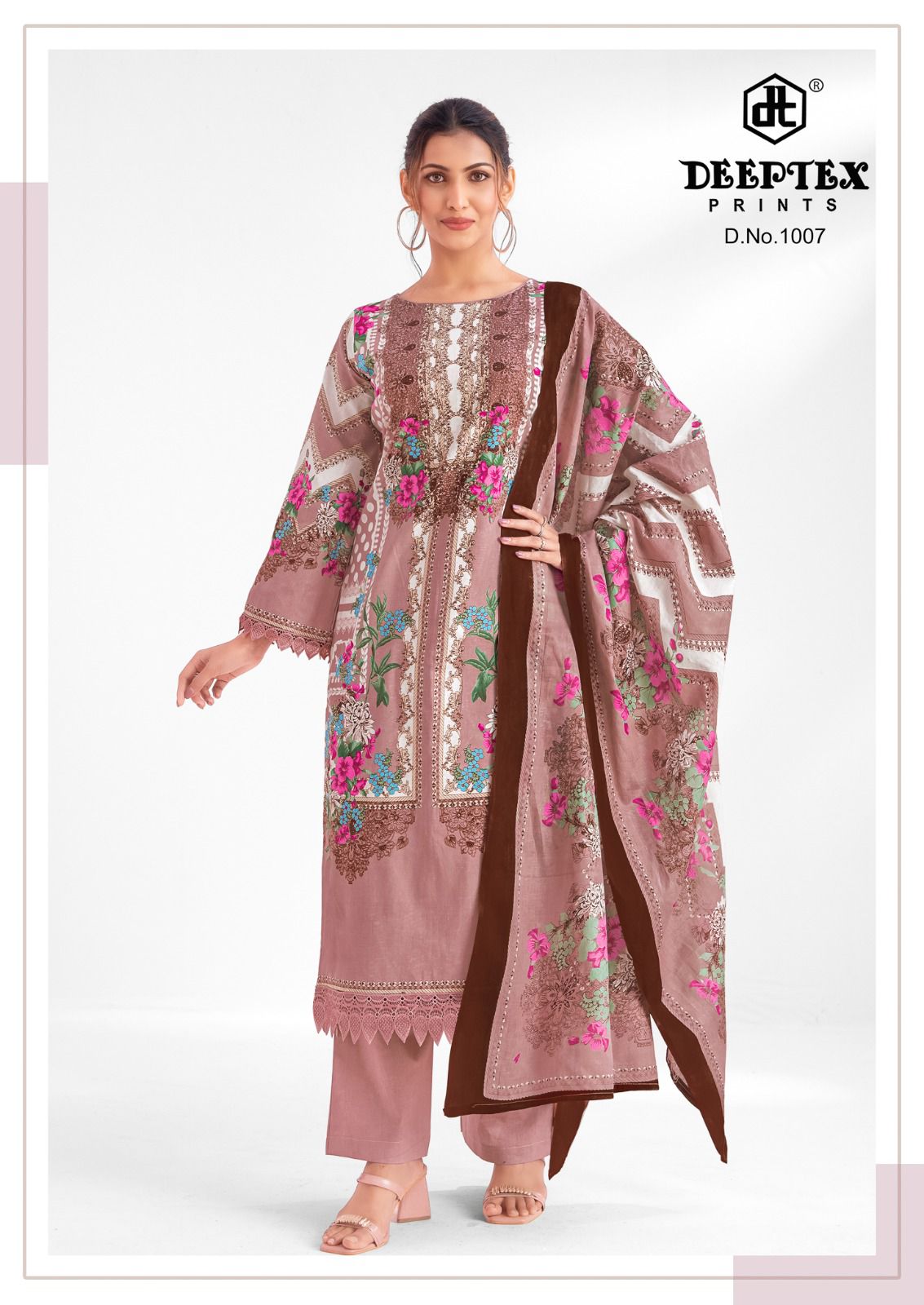 Deeptex Aaysha Noor Vol 1 Cotton Printed Dress Material — Wholesale Dress Material, Deeptex wholesale from Surat — view 6