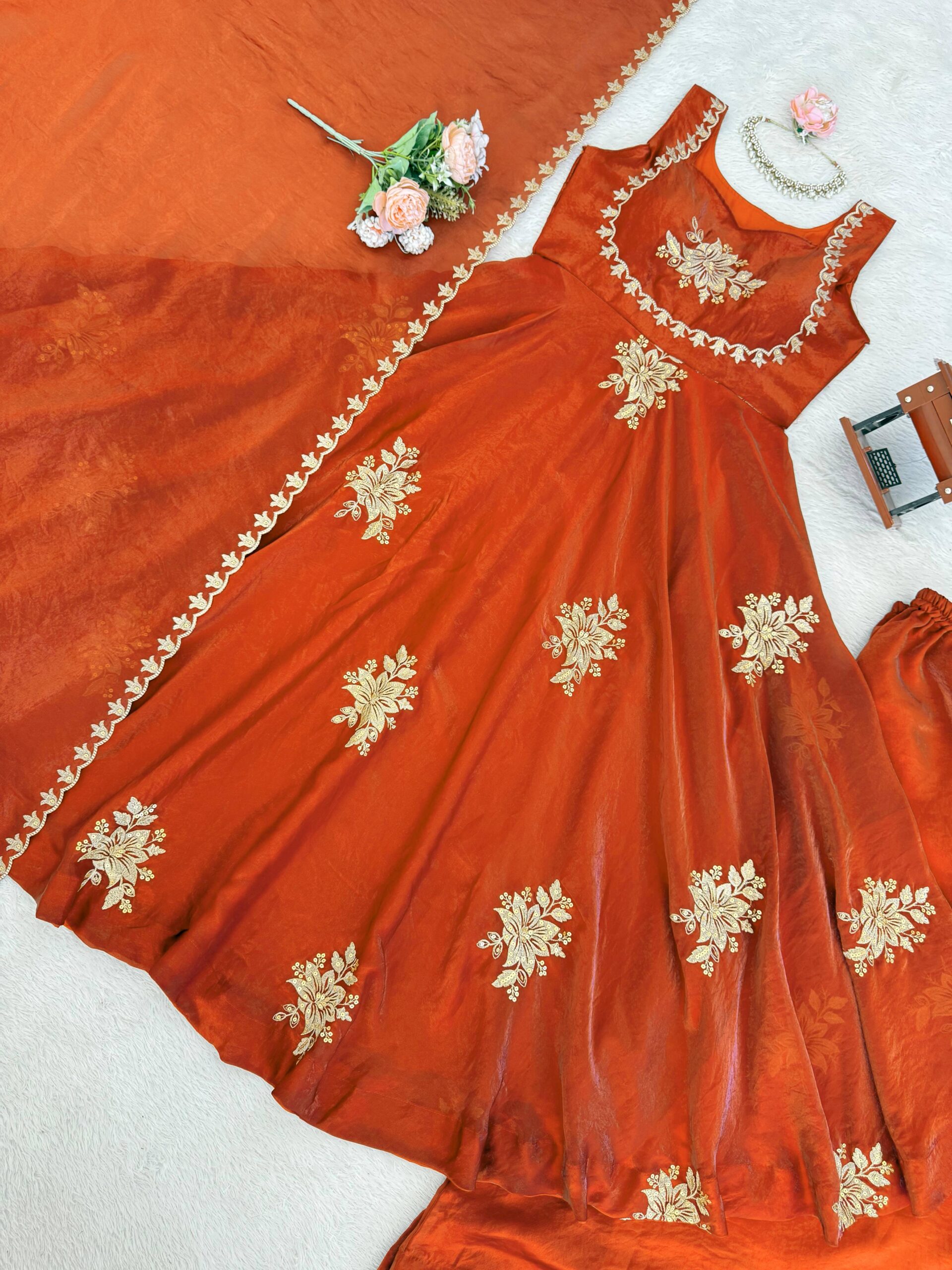 RTC Series Style Code 6011 Kurti Plazo Set with Dupatta — Wholesale Readymade Suit, Vardan Ethnic wholesale from Surat — view 2
