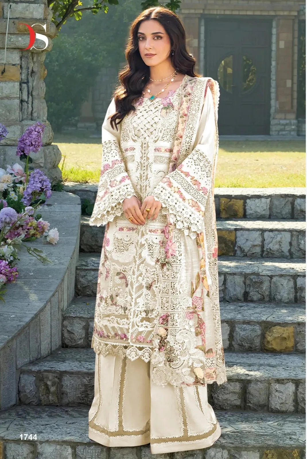 Deepsy Elaf Premium Luxury Vol 3 Lawn Cotton With Embroidered Salwar Suit