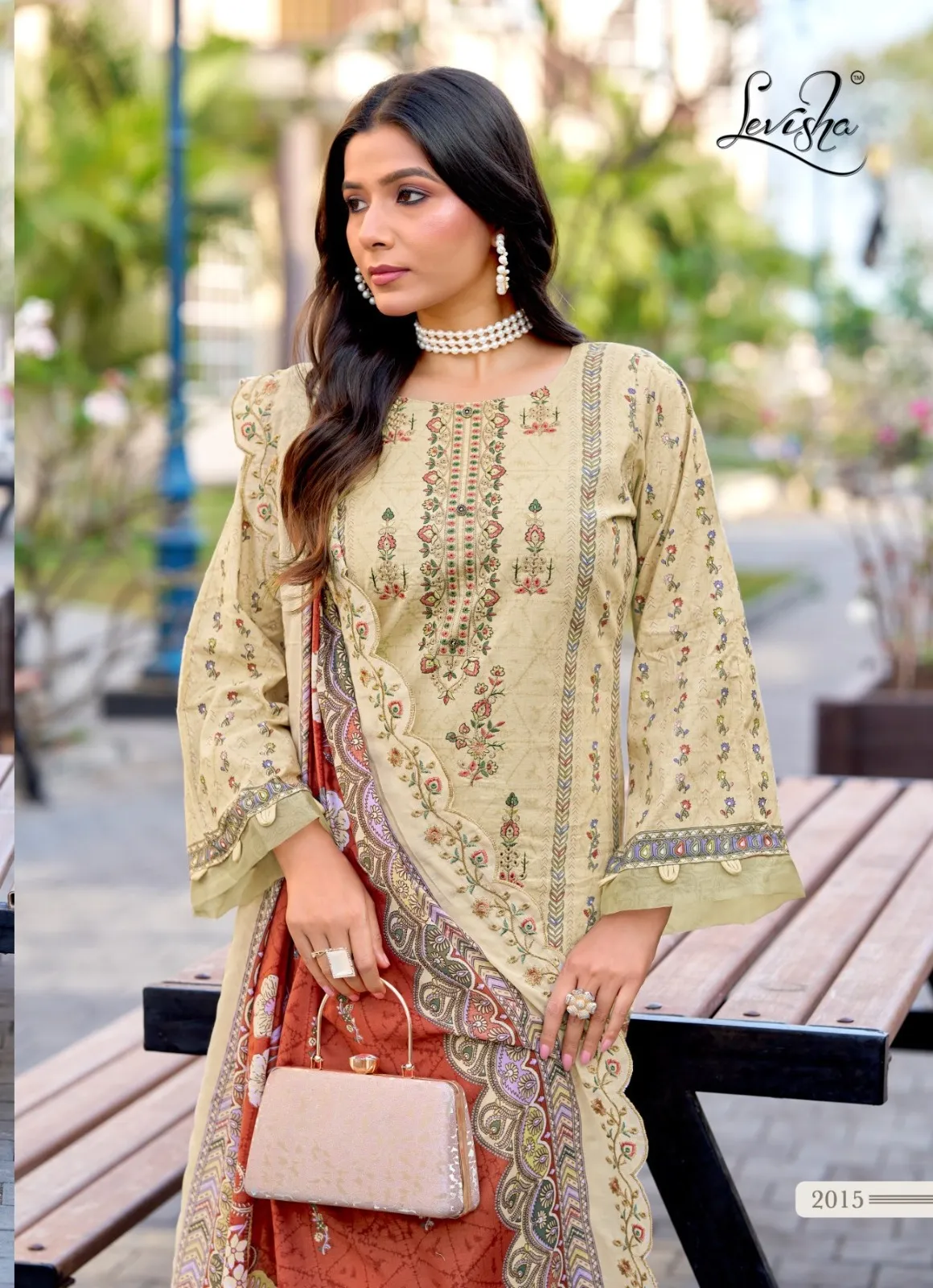 Levisha Madhubala Vol 14 Cambric Lawn Cotton Embroidered Dress Material