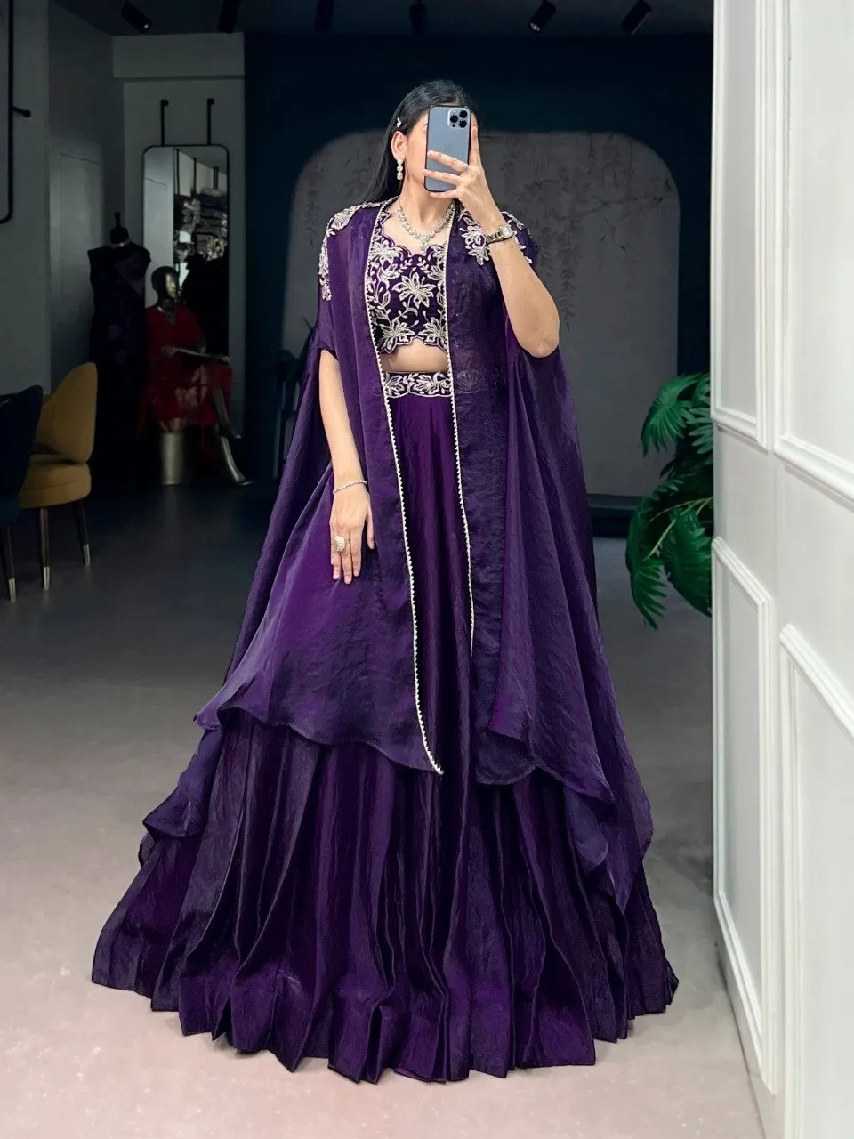 LNB Afreen Stunning Purple Color Fancy Lehenga Choli Collection