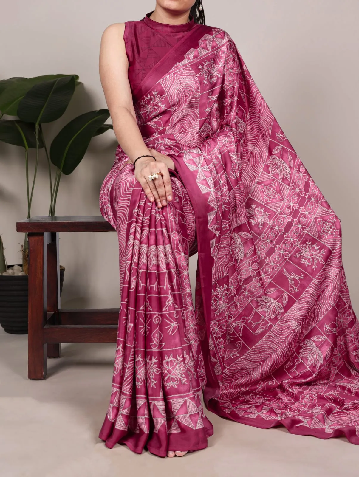 LNB Kashviya Elegance of Satin With Beautiful Prints Silk Saree Catalog