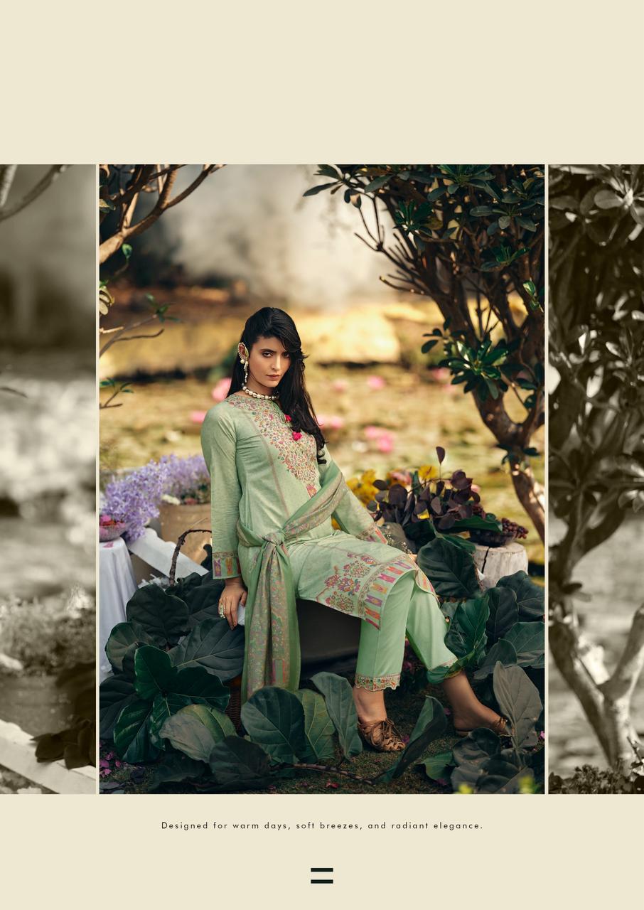Prm Kani Queen Lawn Cotton Digital Printed Salwar Kameez — Wholesale Salwar Suits, Prm Trendz wholesale from Surat — view 10