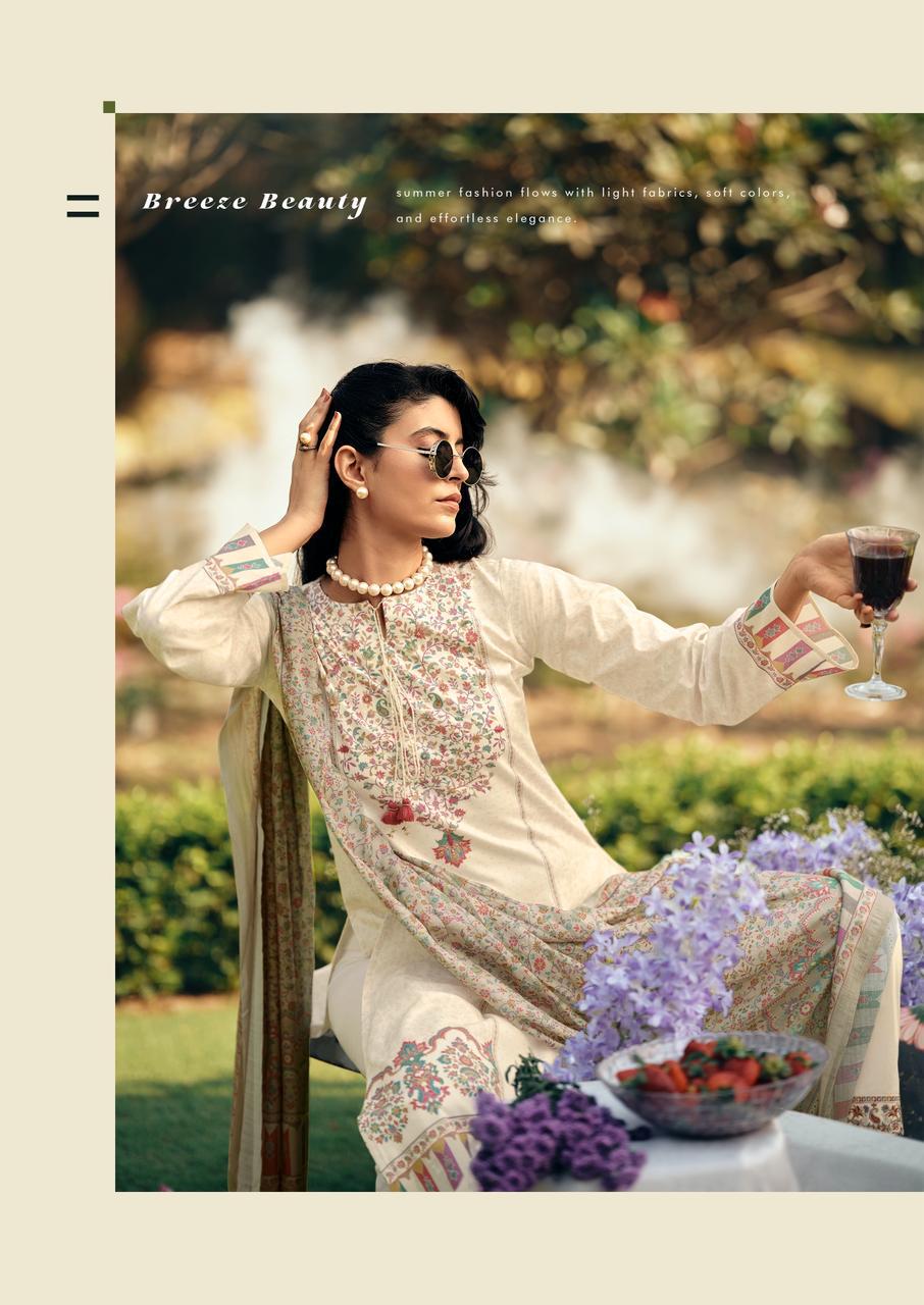 Prm Kani Queen Lawn Cotton Digital Printed Salwar Kameez — Wholesale Salwar Suits, Prm Trendz wholesale from Surat — view 9