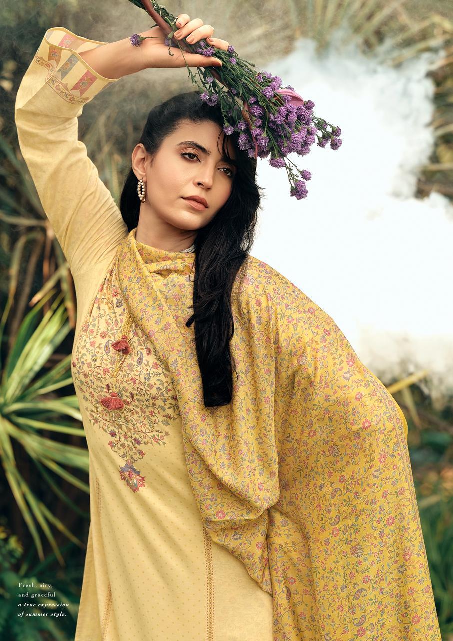Prm Kani Queen Lawn Cotton Digital Printed Salwar Kameez — Wholesale Salwar Suits, Prm Trendz wholesale from Surat — view 6