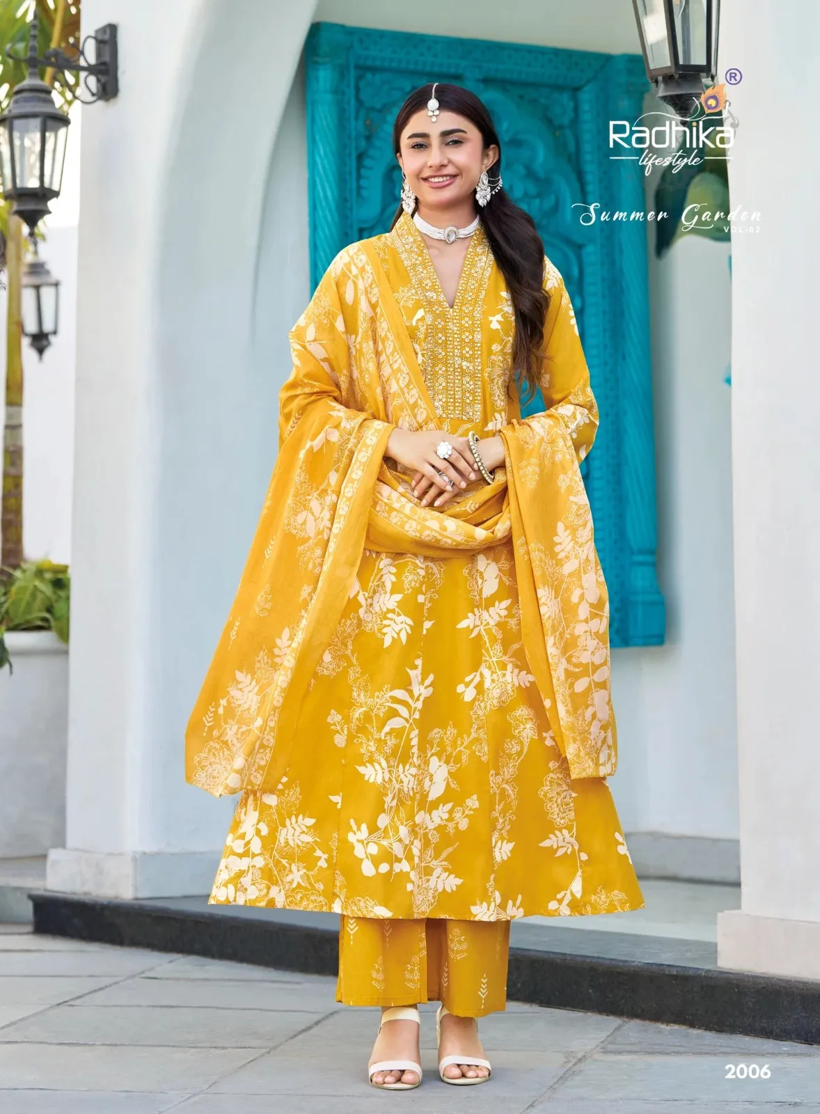 Radhika Summer Garden Vol  Readymade Salwar Suit