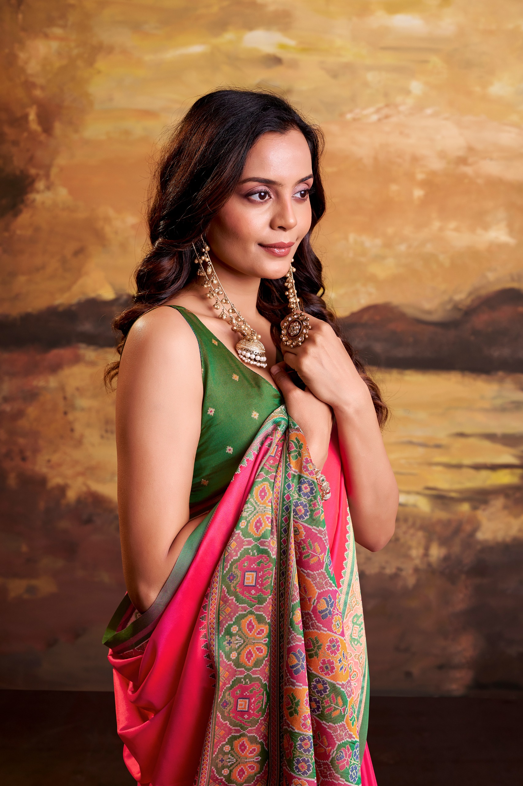 Rajpath Vrindavan Vol 2 Patola Silk Saree Wholesale Collection — Wholesale Sarees, rajtex wholesale from Surat — view 12