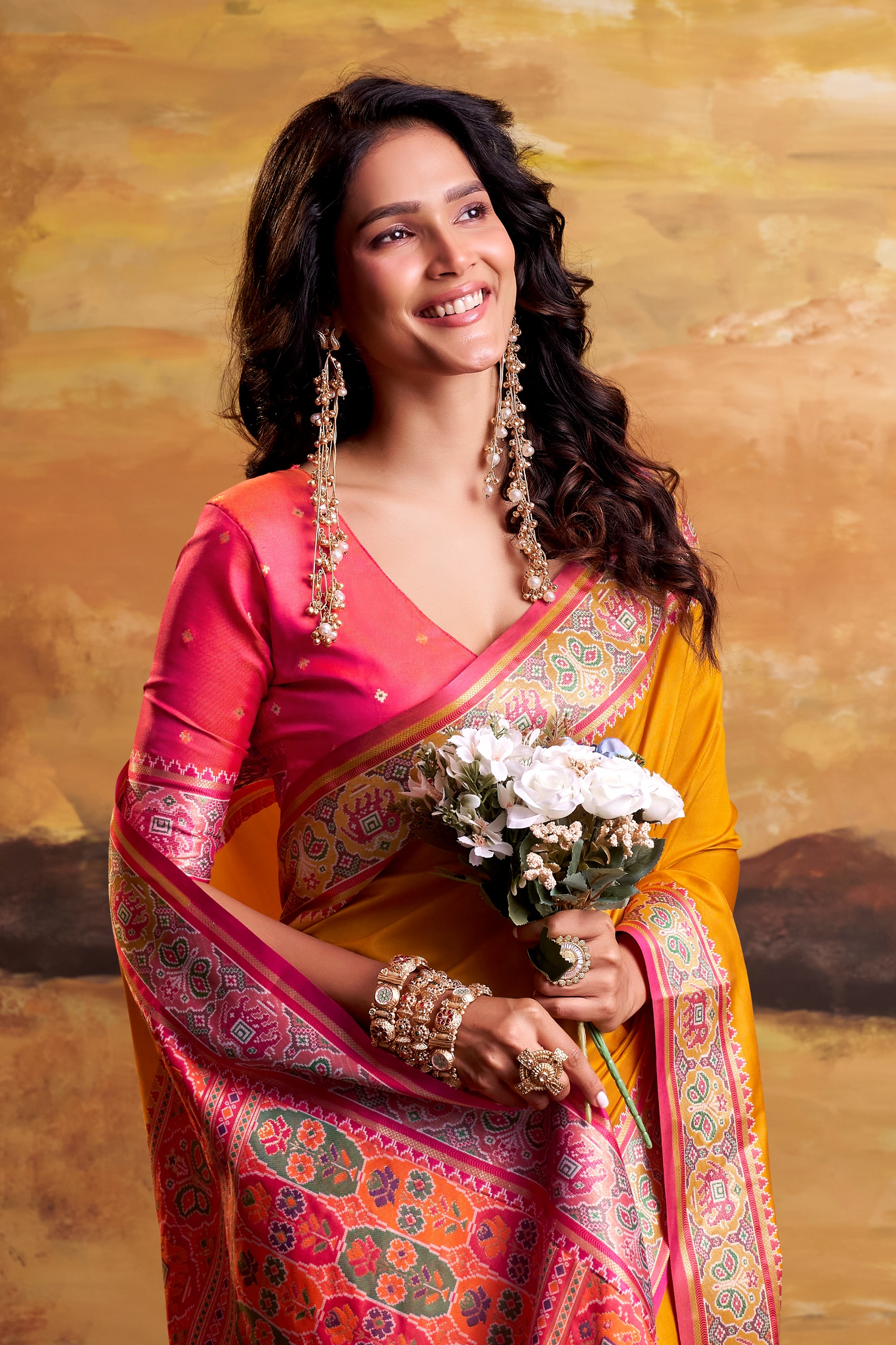 Rajpath Vrindavan Vol 2 Patola Silk Saree Wholesale Collection — Wholesale Sarees, rajtex wholesale from Surat — view 9