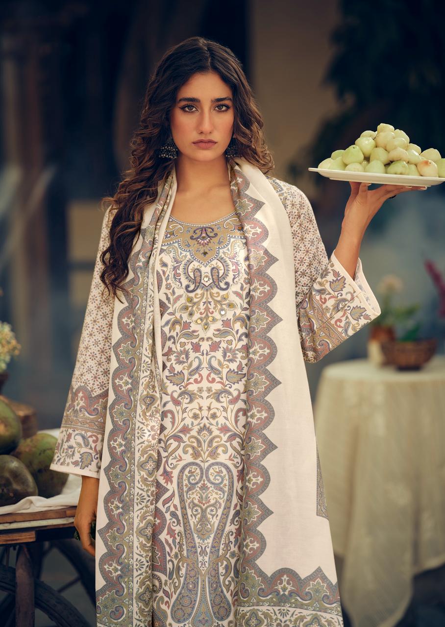 Sanna Tropical Stories Milnaz  Printed Cotton Salwar Kameez — Wholesale Salwar Suits, Sanna Fashion wholesale from Surat — view 11