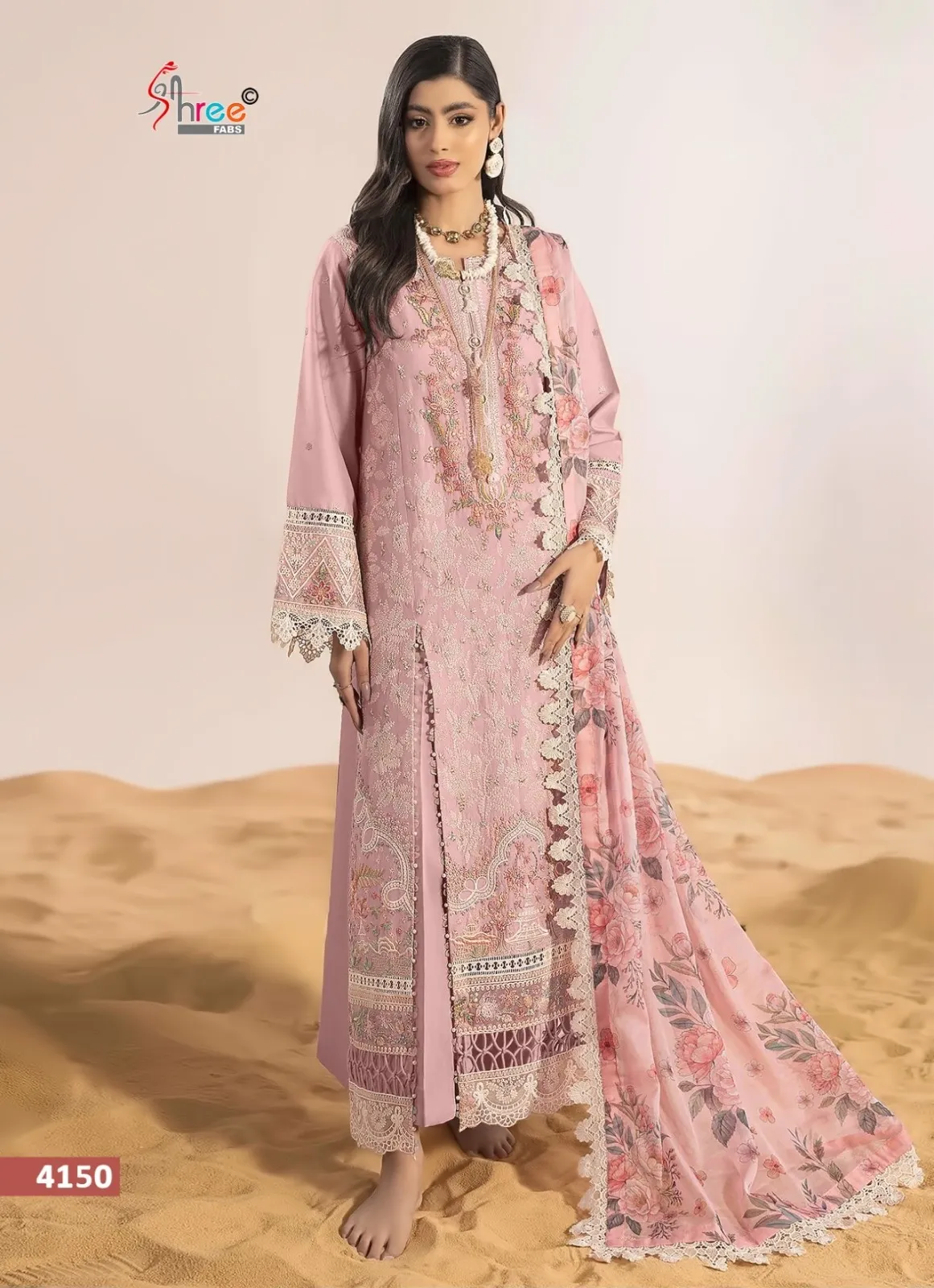 Shree Crimson Luxury Lawn Collection Vol 2 Cotton Dupatta Pakistani Salwar Suit