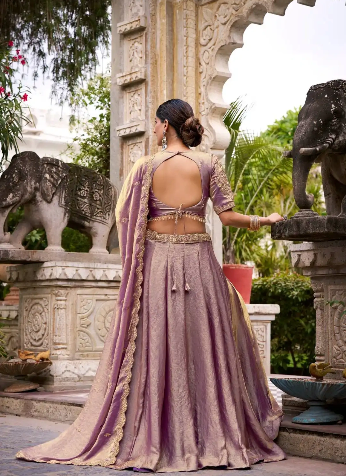WMN 1440 Fendi Lehenga Choli Collection With Embroidery Work — Wholesale Lehenga, Vardan Ethnic wholesale from Surat — Photo 3