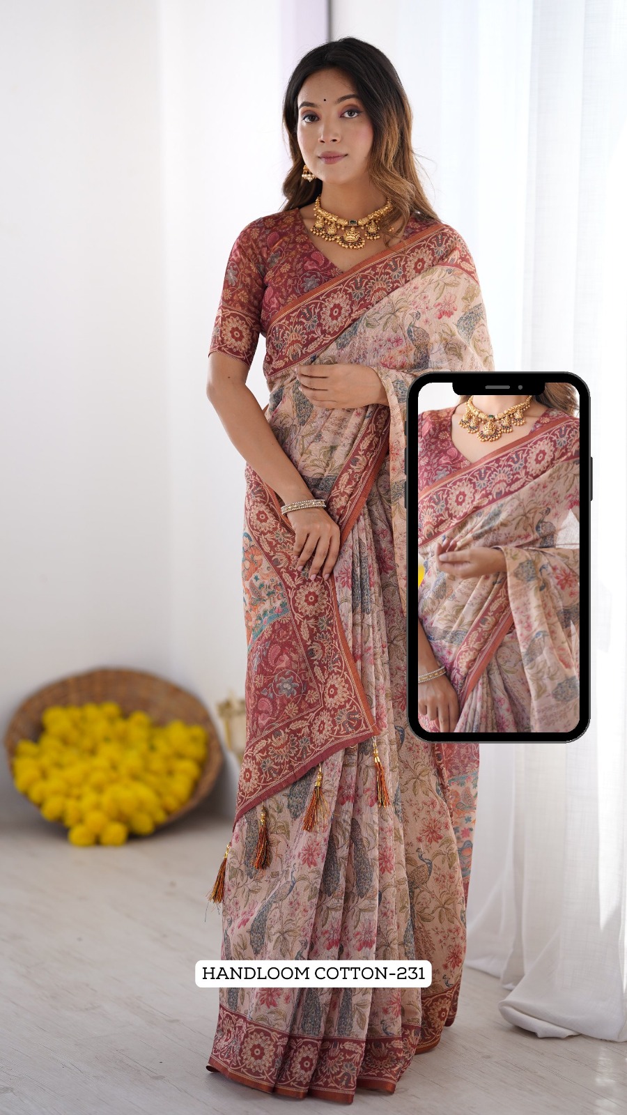 Almari M Handloom Vol-02 Silk Saree Collection — Wholesale Sarees, Vardan Ethnic wholesale from Surat — view 18