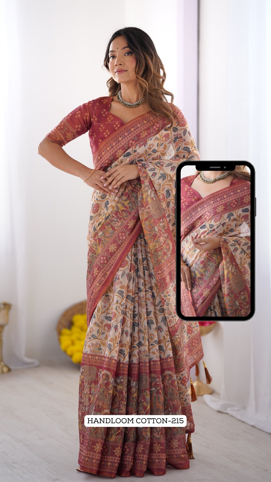 Almari M Handloom Vol-02 Silk Saree Collection — Wholesale Sarees, Vardan Ethnic wholesale from Surat — view 3