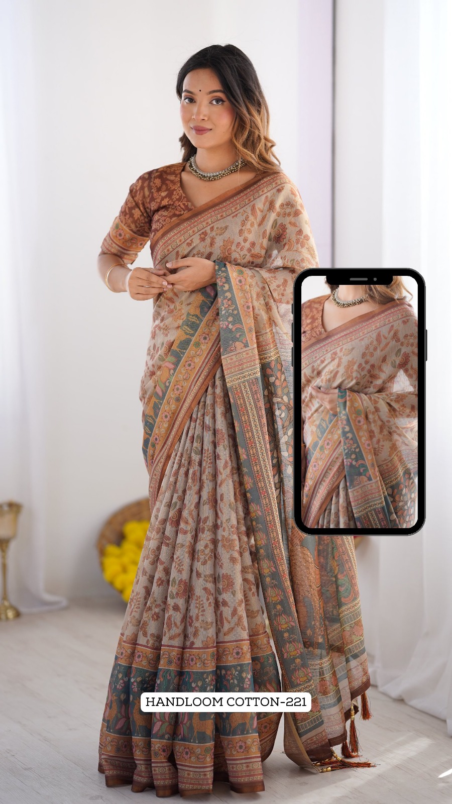 Almari M Handloom Vol-02 Silk Saree Collection — Wholesale Sarees, Vardan Ethnic wholesale from Surat — view 29