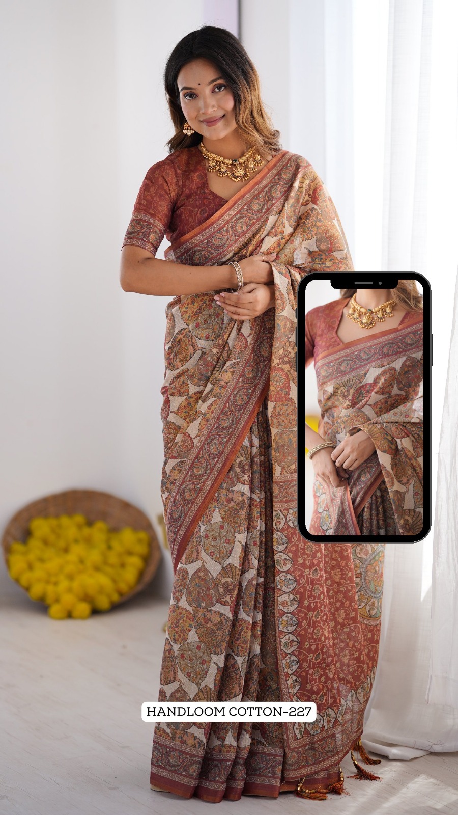 Almari M Handloom Vol-02 Silk Saree Collection — Wholesale Sarees, Vardan Ethnic wholesale from Surat — view 23