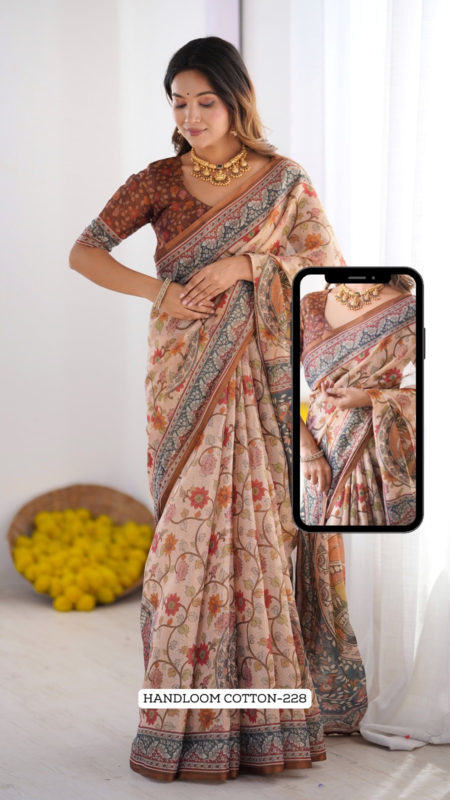 Almari M Handloom Vol-02 Silk Saree Collection — Wholesale Sarees, Vardan Ethnic wholesale from Surat — view 22
