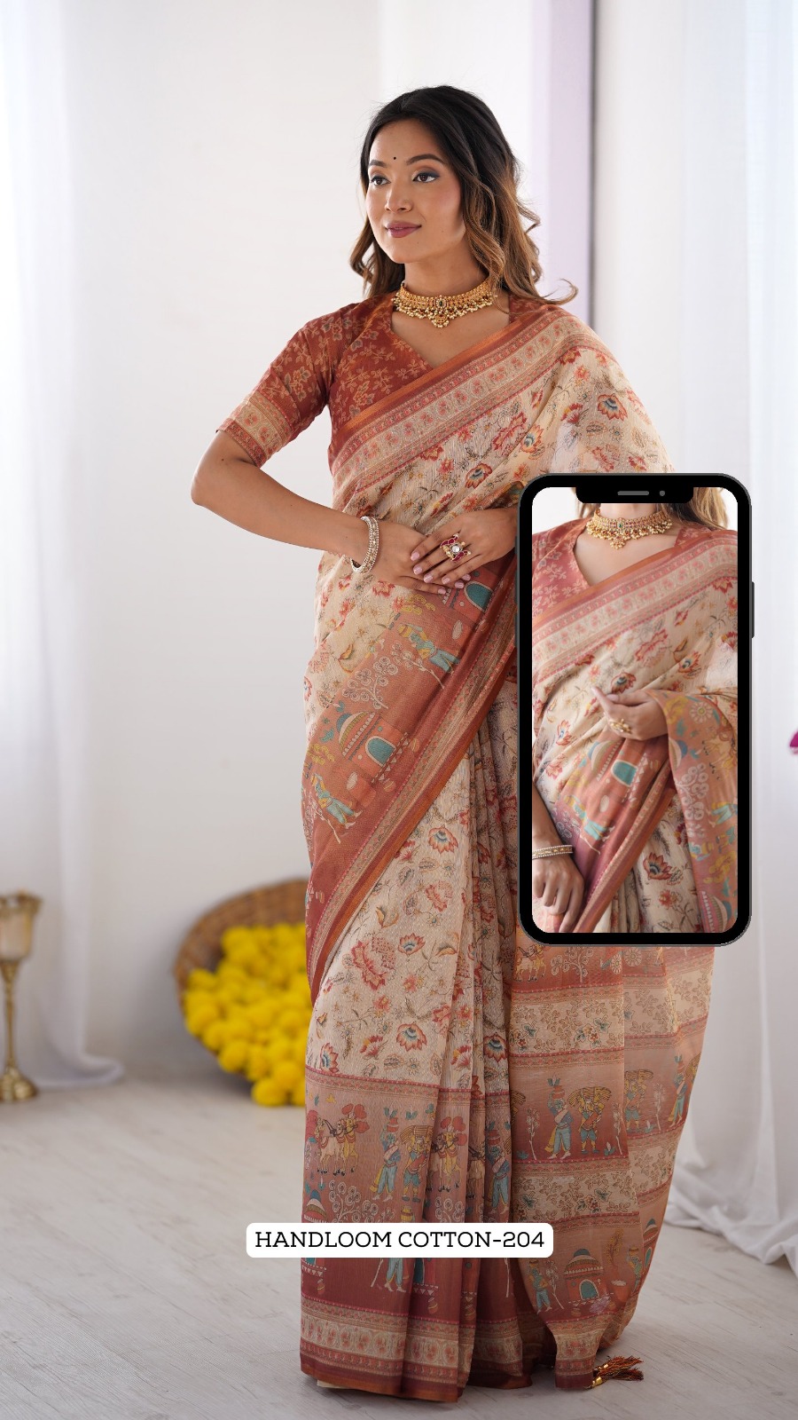 Almari M Handloom Vol-02 Silk Saree Collection — Wholesale Sarees, Vardan Ethnic wholesale from Surat — view 14