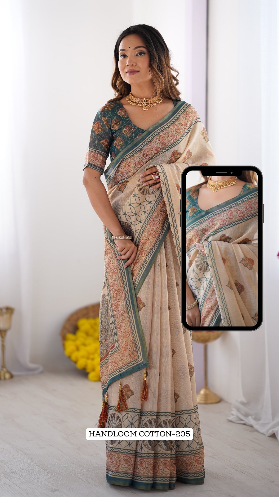 Almari M Handloom Vol-02 Silk Saree Collection — Wholesale Sarees, Vardan Ethnic wholesale from Surat — view 13