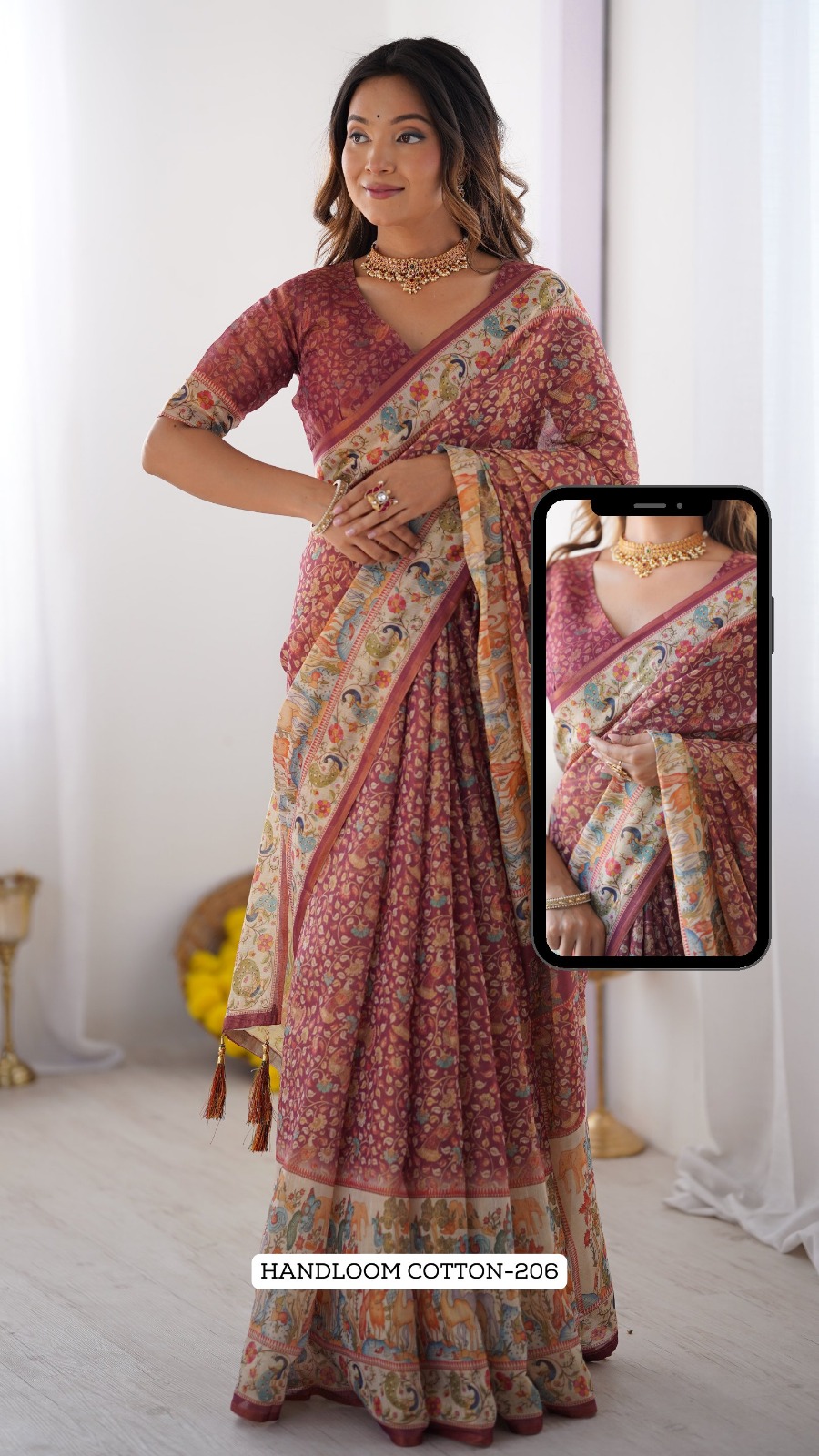 Almari M Handloom Vol-02 Silk Saree Collection — Wholesale Sarees, Vardan Ethnic wholesale from Surat — view 12