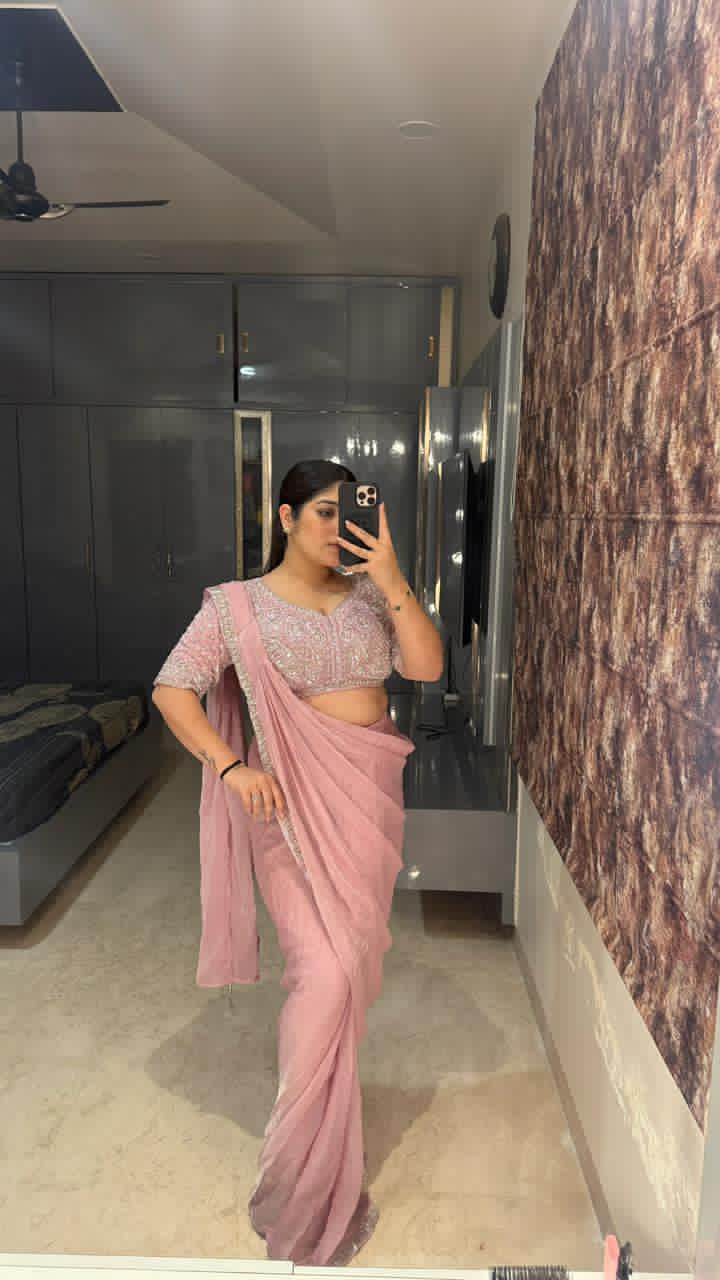 Amoha A469 Designer Ready To Wear Saree Collection